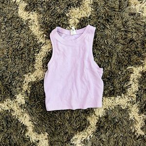 Cropped lavender tank! Bought from Tillys! Size medium